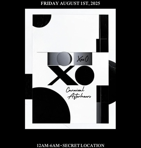 XOXO After hours Friday